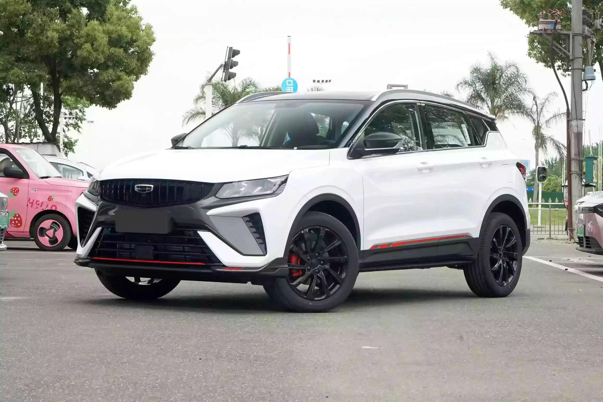 geely coolray 2023 внешний вид-1