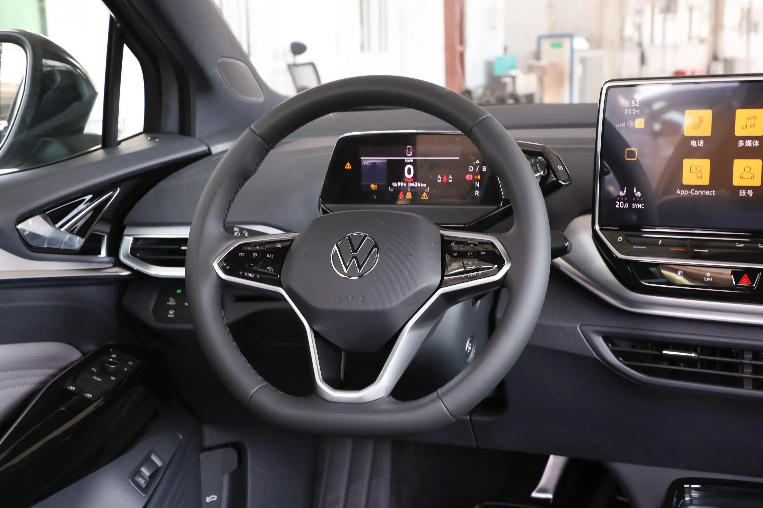 volkswagen id.4 crozz 2024 интерьер-2