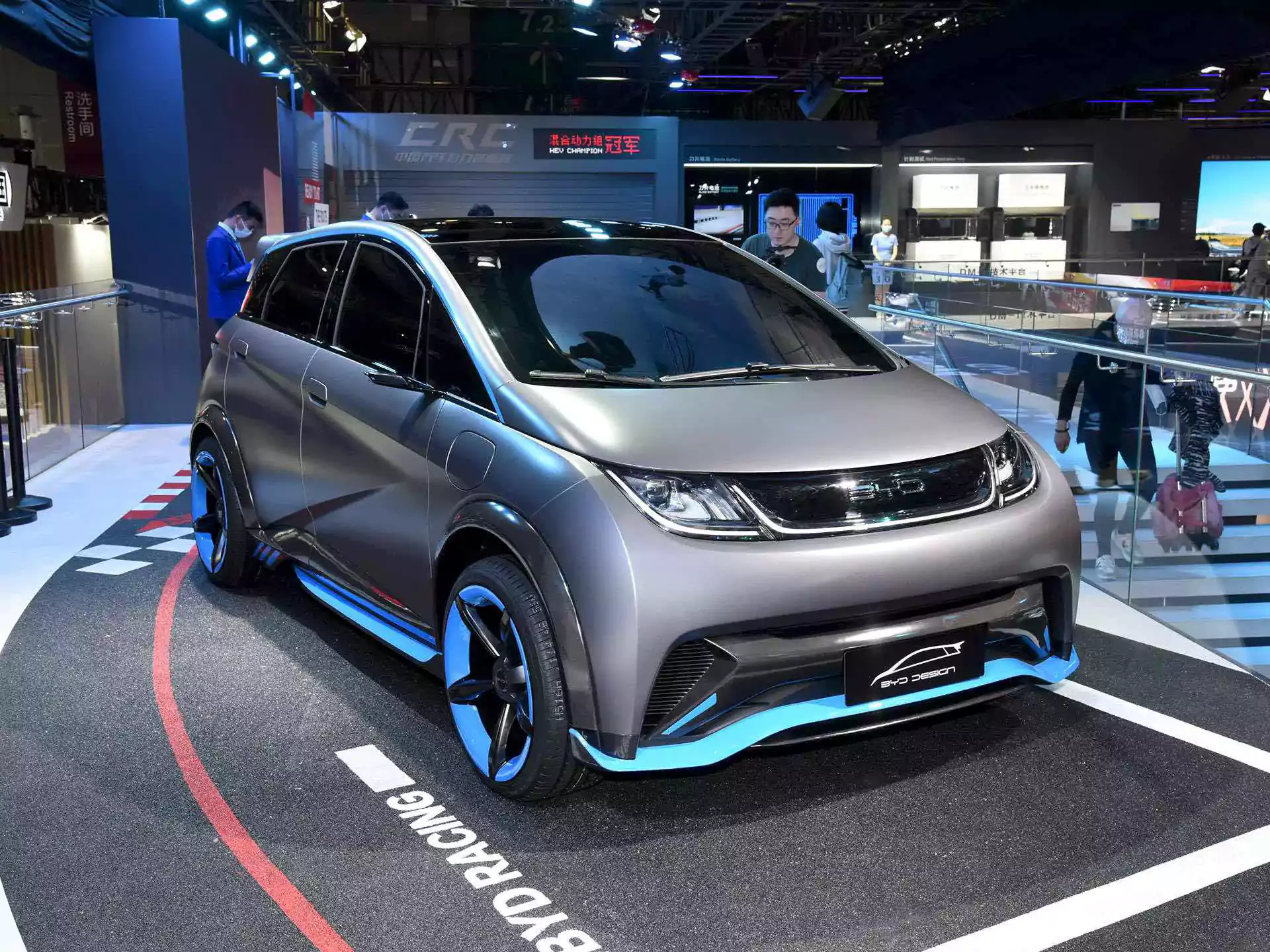 Уникальная цветовая гамма Byd Dolphin