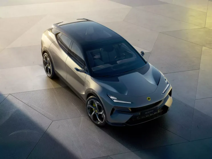 Lotus Eletre 2023 Выстрел