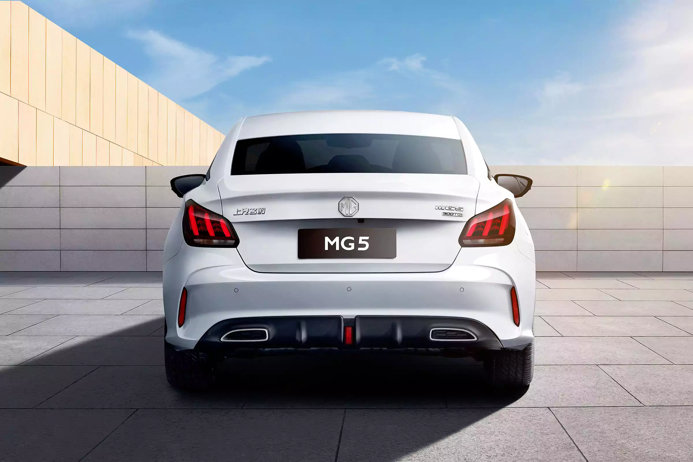 Mg Mg5 задний 2