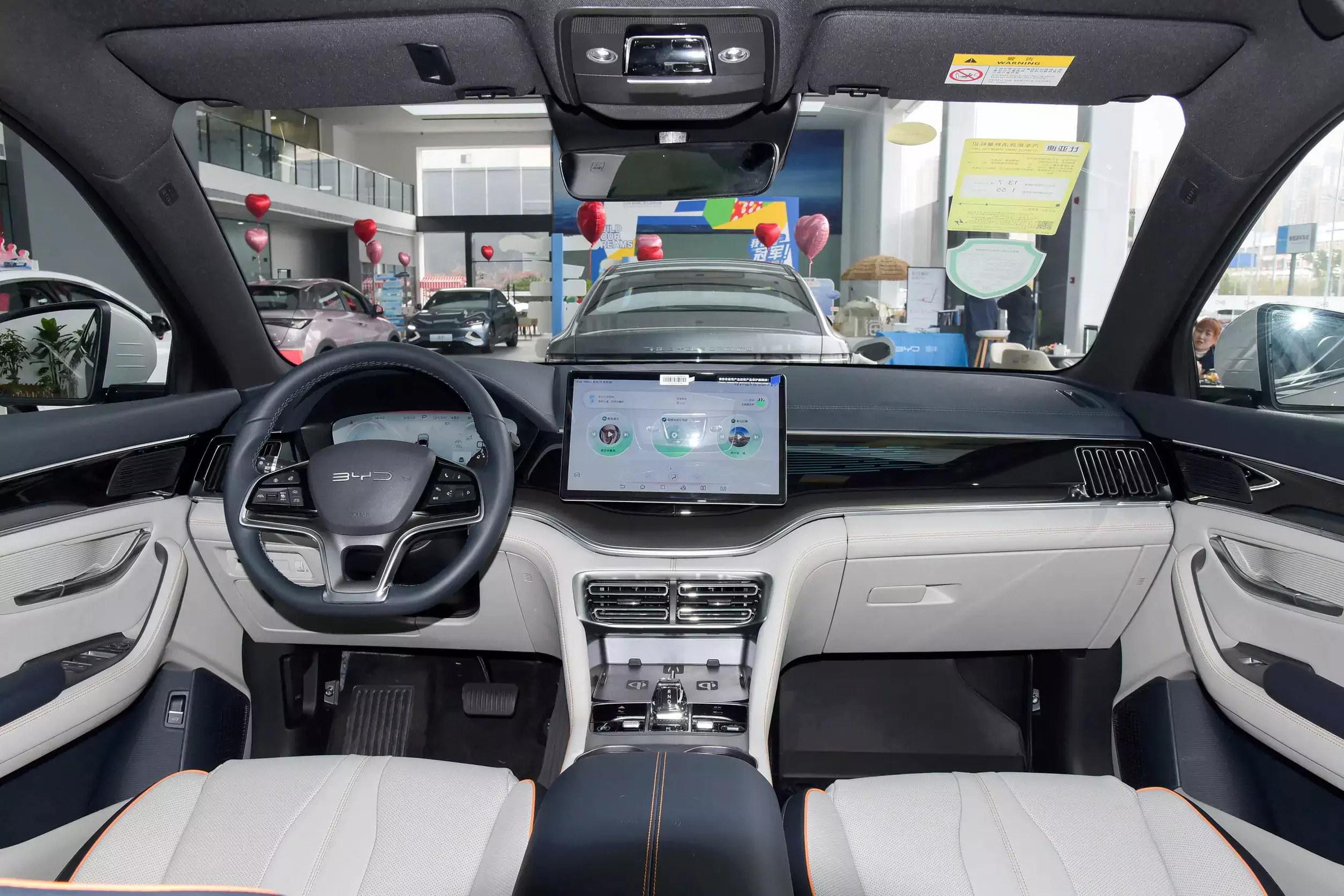 byd song plus ev 2024 interior-1