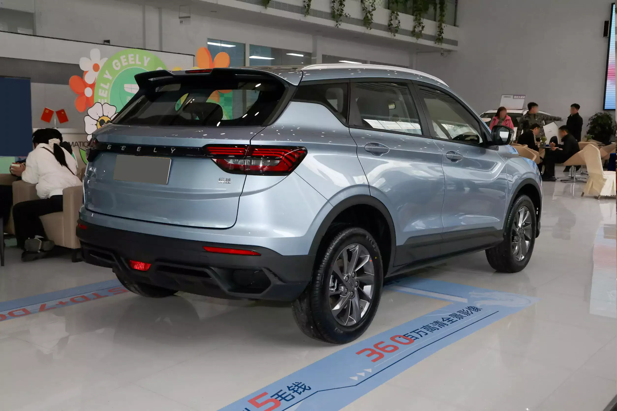 geely coolray 2024 внешний вид-4