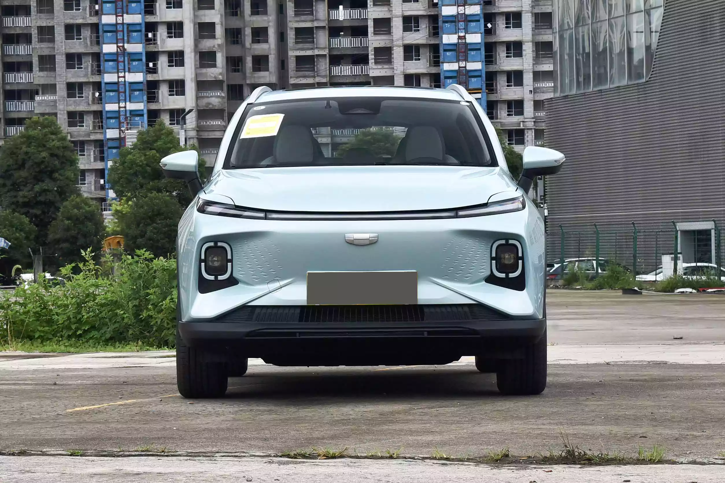 geely geometry e firefly 2024 внешний вид-2