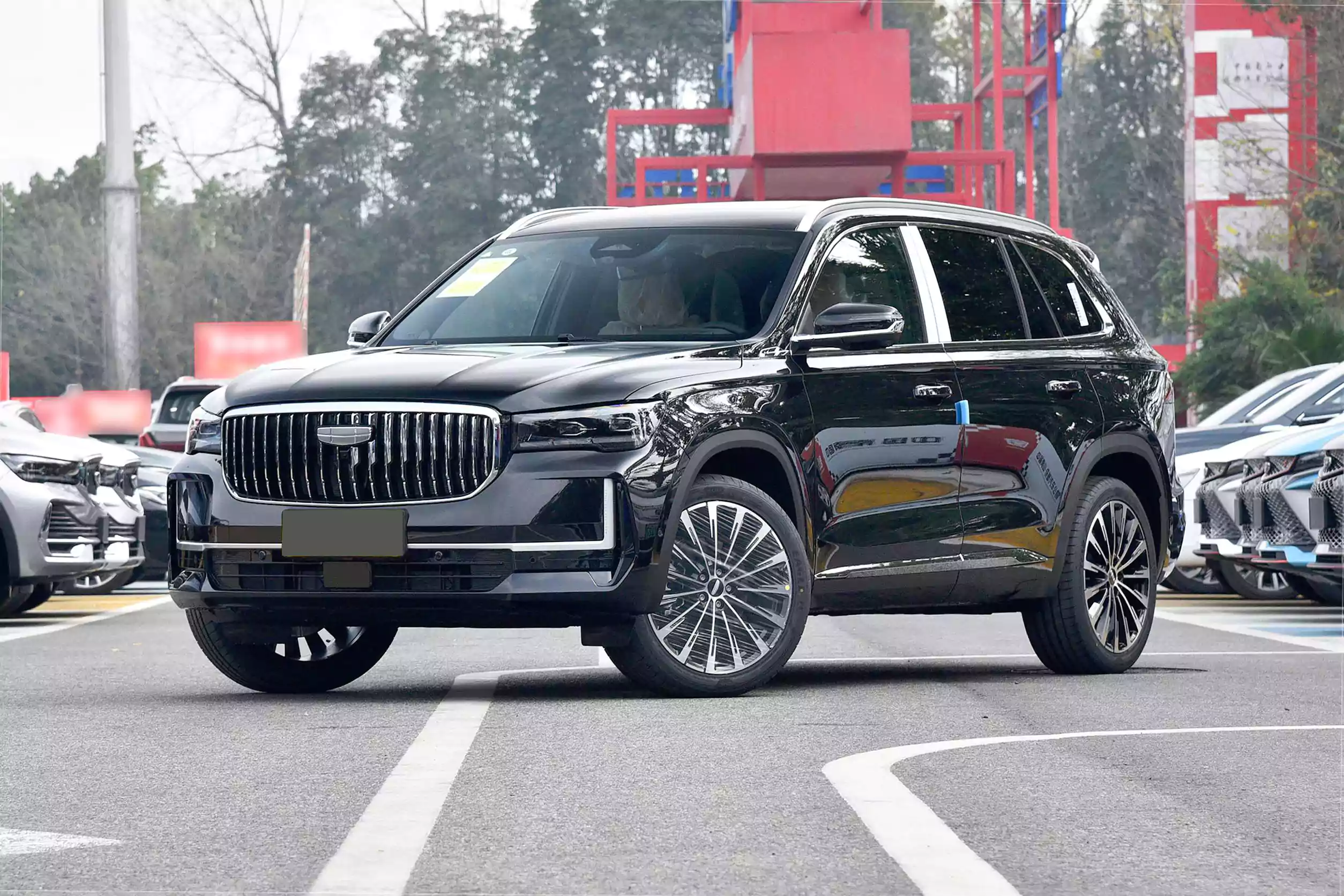 geely monjaro zhiqing 2024 внешний вид-1