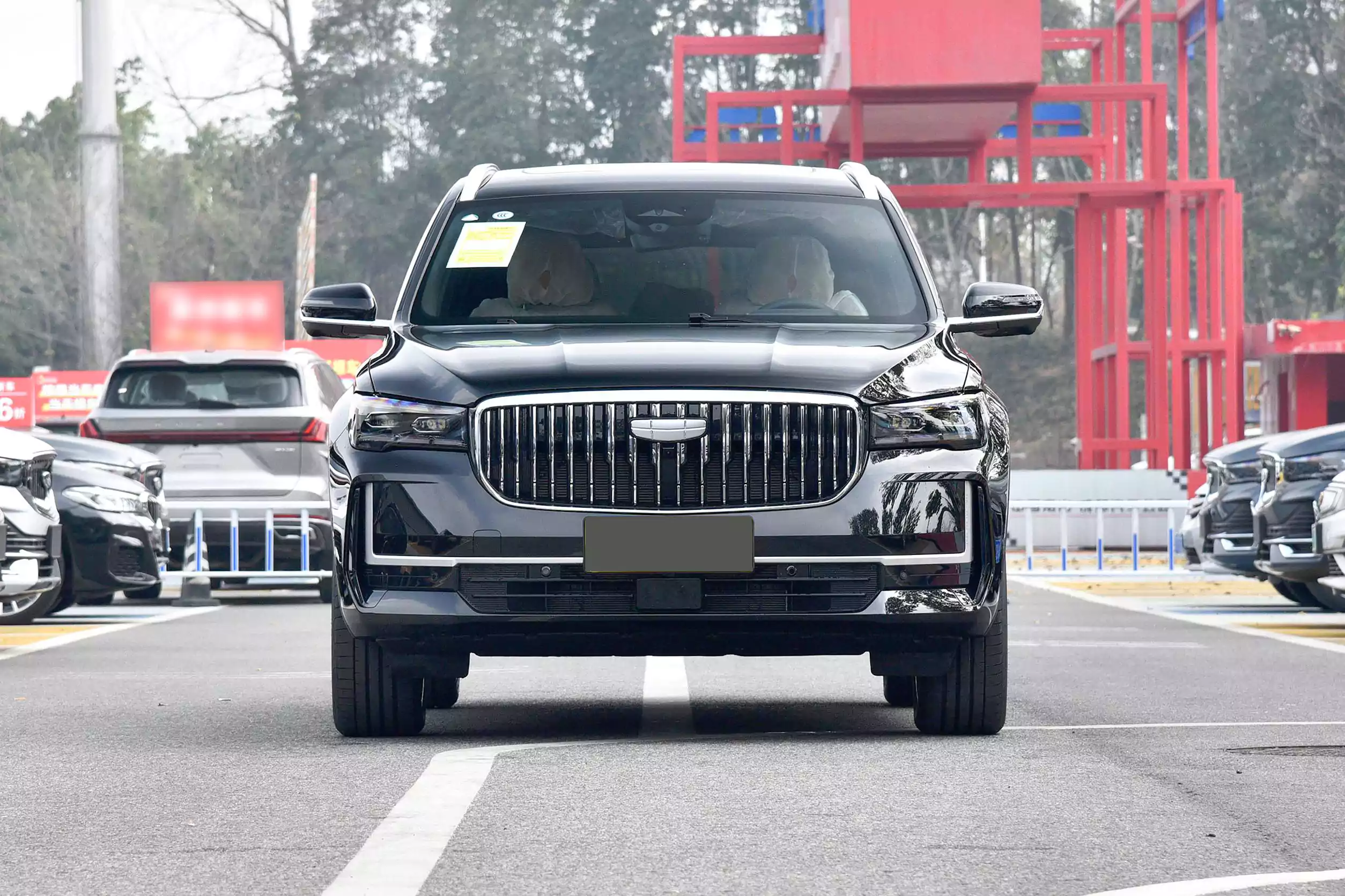 geely monjaro zhiqing 2024 внешний вид-2