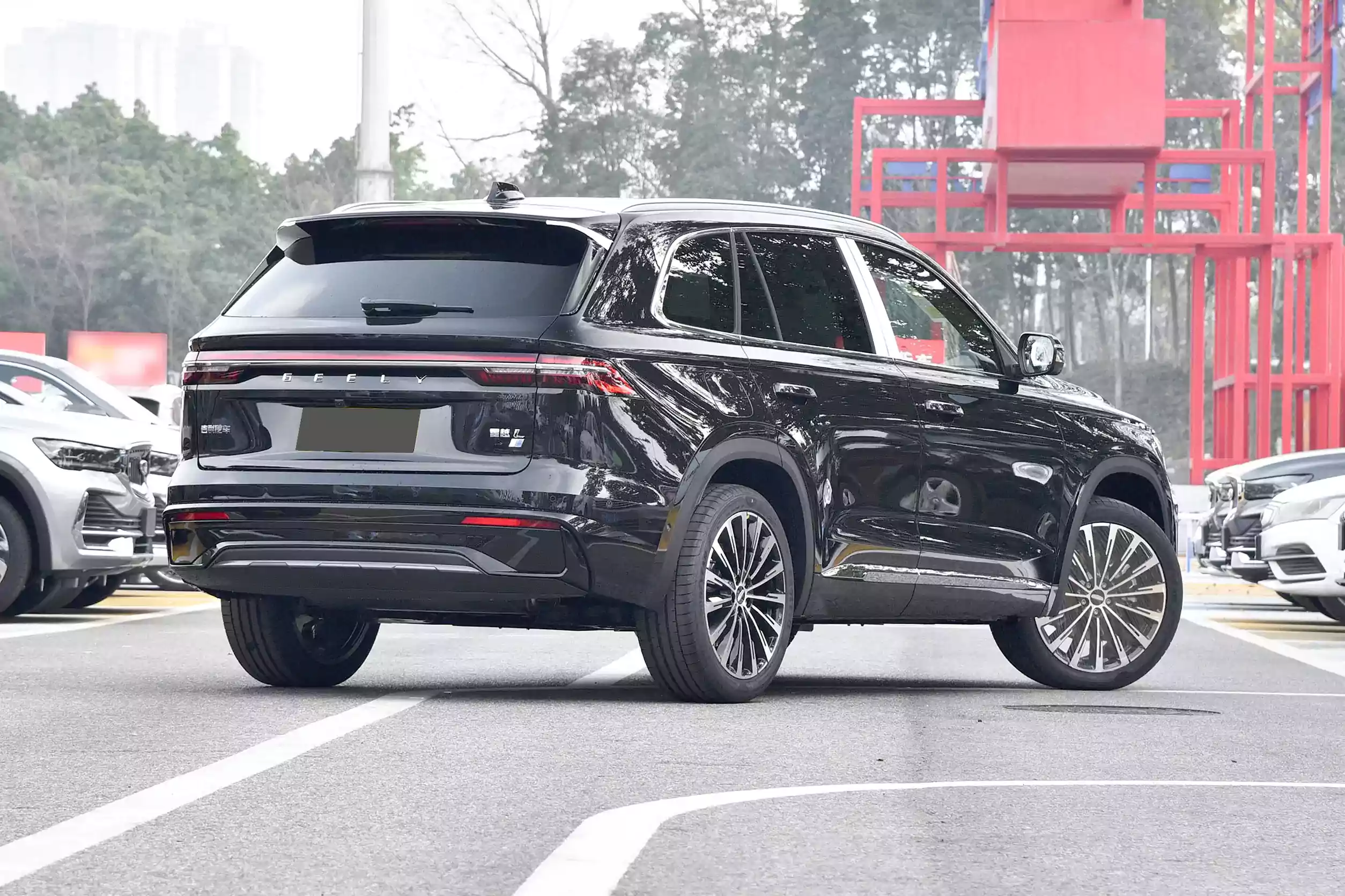 geely monjaro zhiqing 2024 внешний вид-4