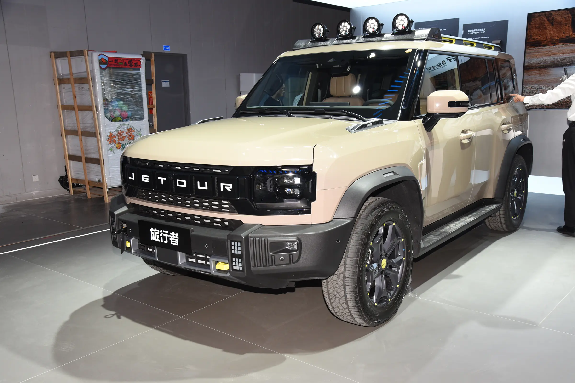 Jetour T2 Front 45 градусов