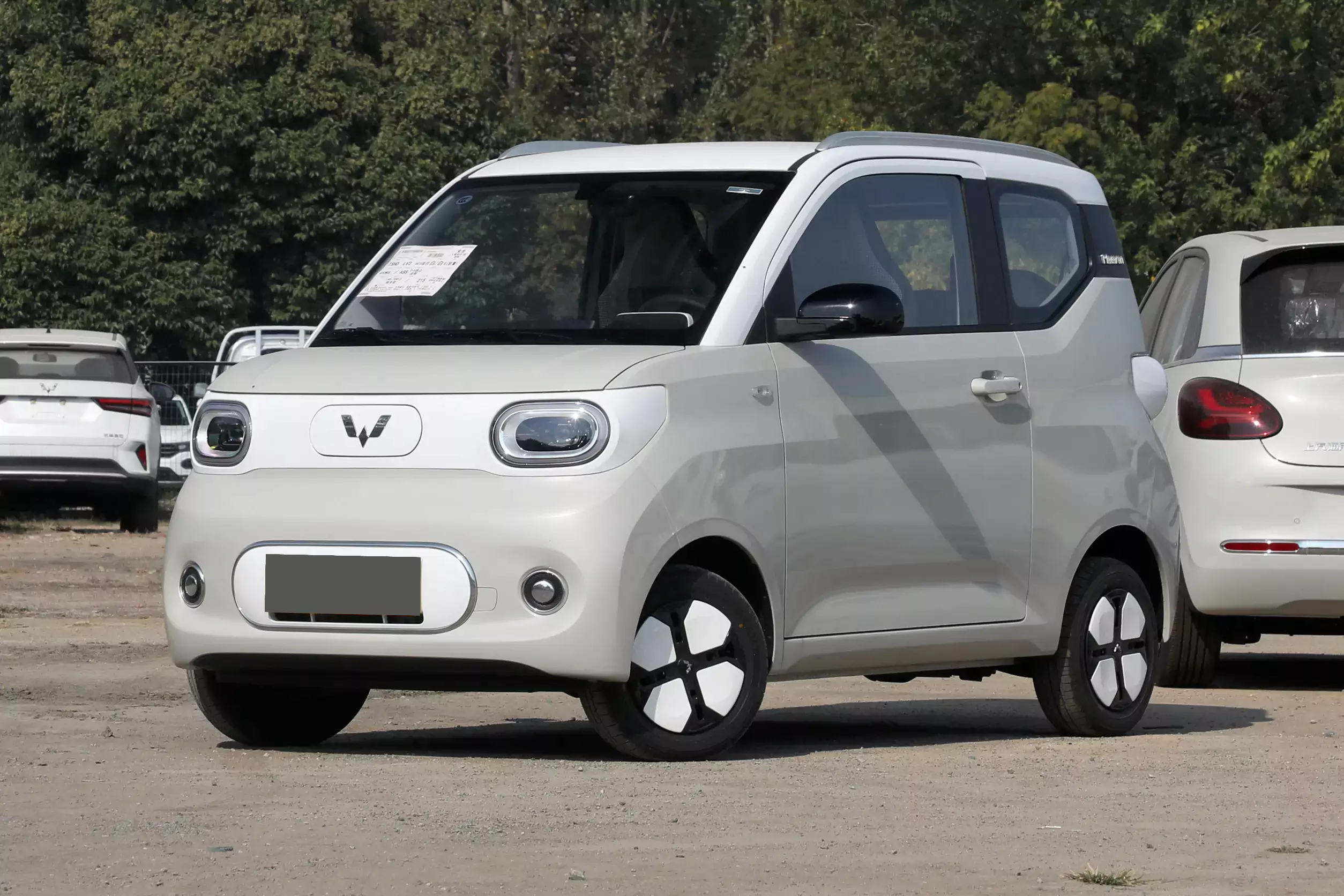 wuling hongguang mini ev 2024 внешний вид-1