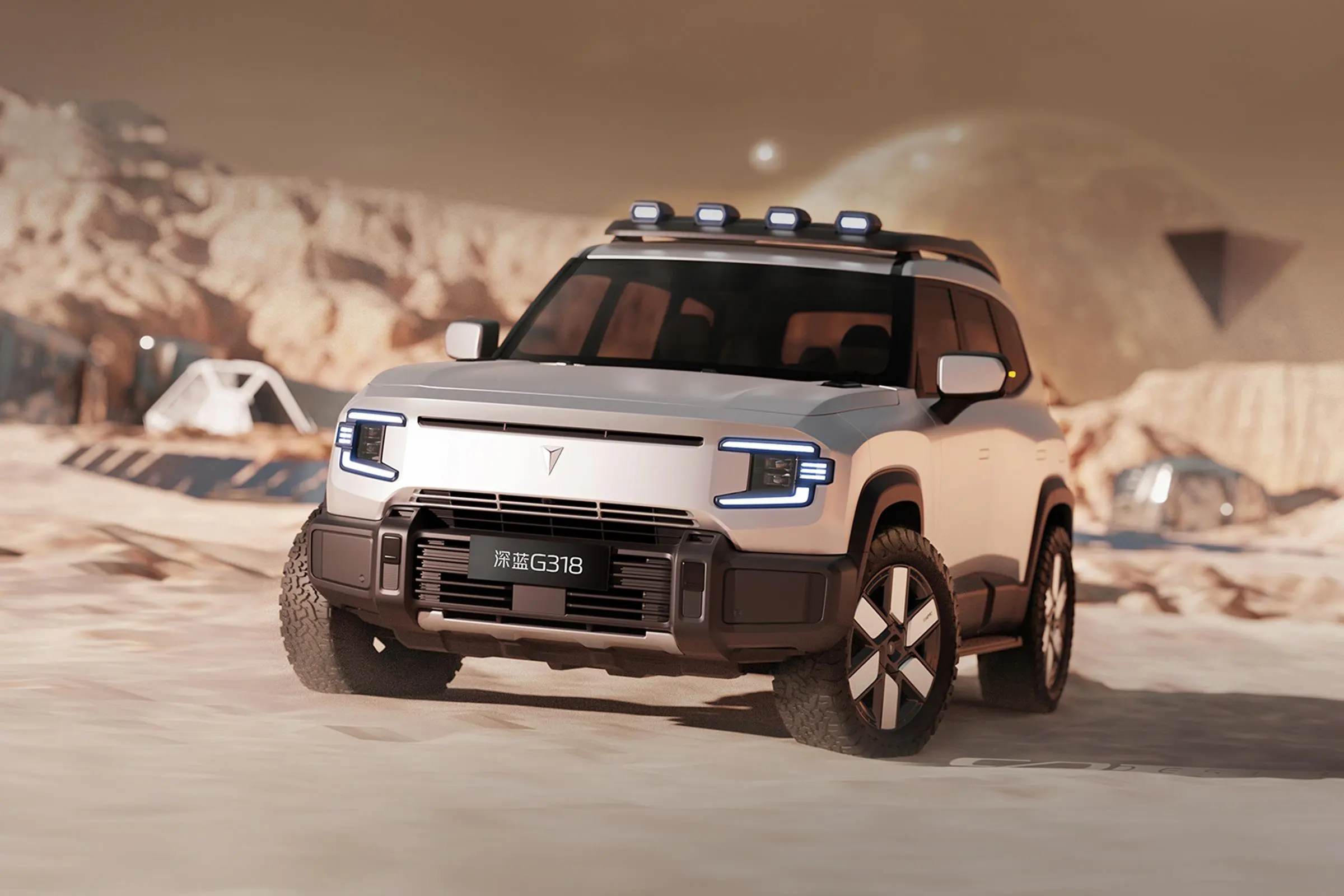 changan deepal g318 на бездорожье