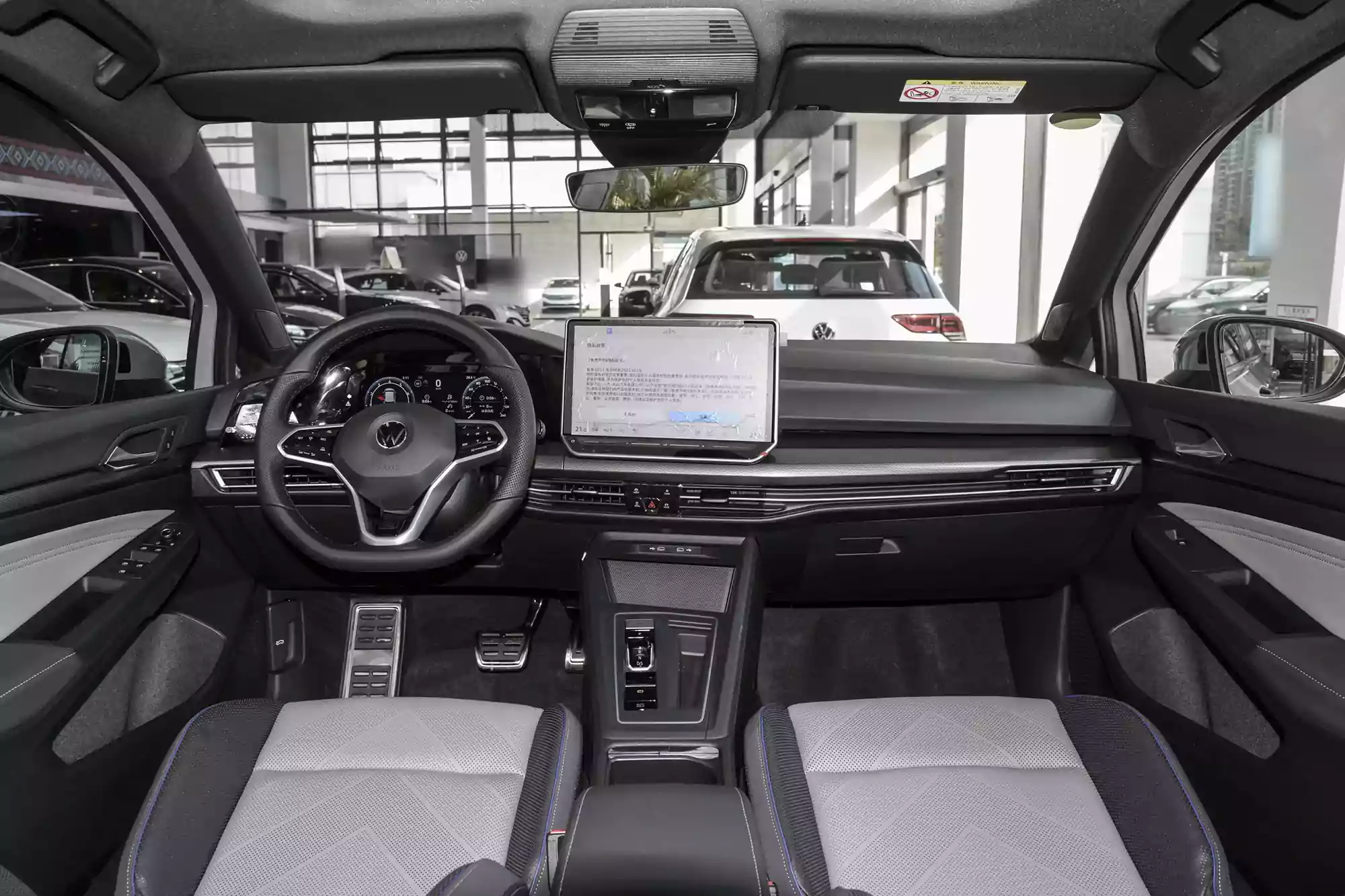 volkswagen golf 2025 interior-1